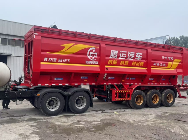 智能輸送帶式半掛車